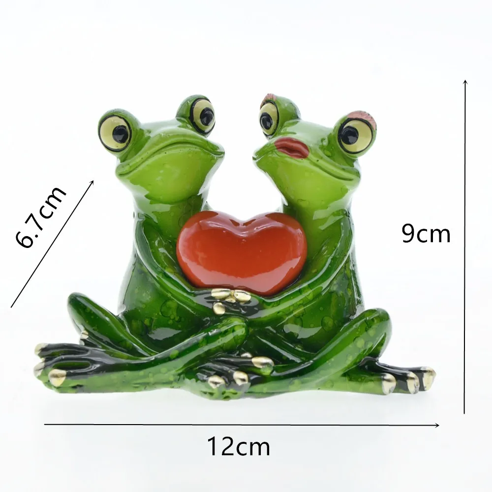 

Фигурки лягушек с сердцем DEANSEN