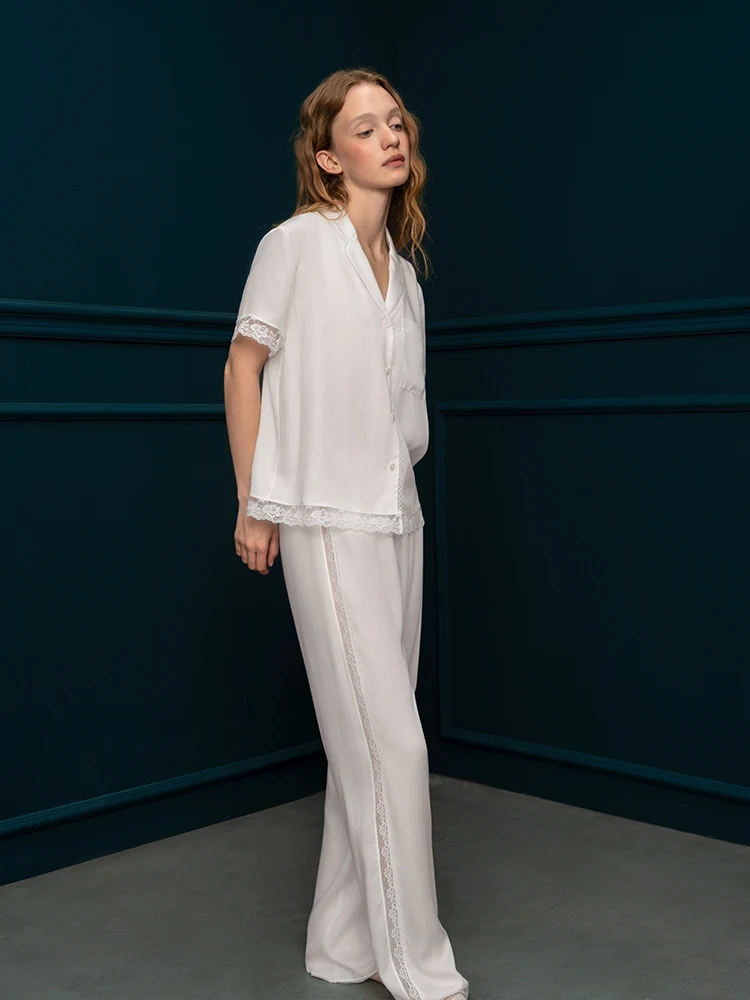 Комплект брюк с короткими рукавами Emoosk Anna мягкий клейкий удобный дышащий