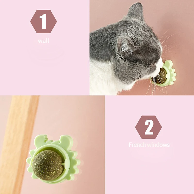 Товары для домашних животных игрушки кошачьей мяты мяч кошек конфеты лижущие