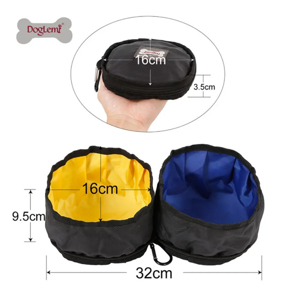 

Детская складная миска для путешествий и собак, складная миска для кормления домашних животных, дорожные принадлежности для питомцев