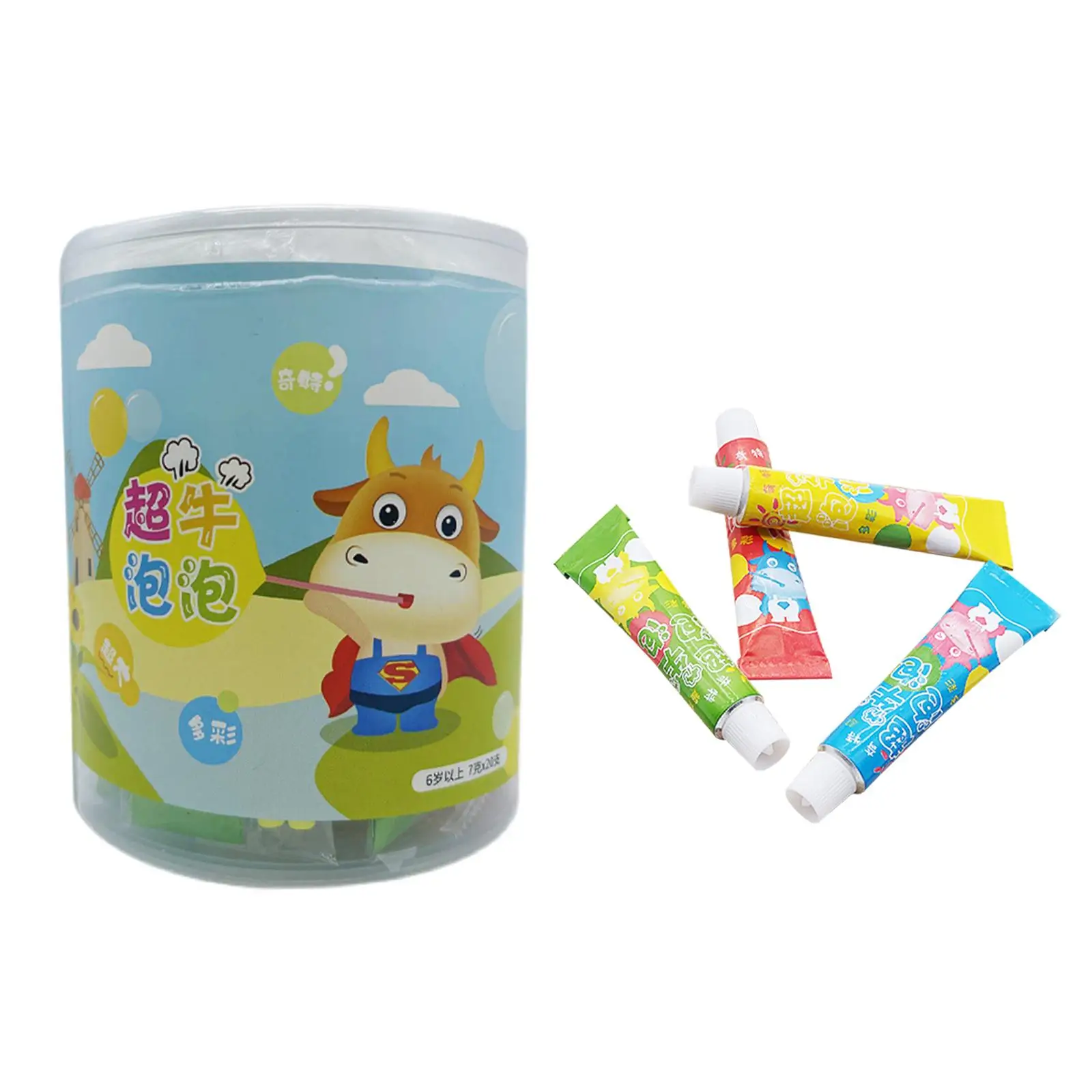 

20x Elastic Bubble Balloons Interesting DIY Crafting Cartoon Childhood Nostalgia magic Balloon Glue for Events party