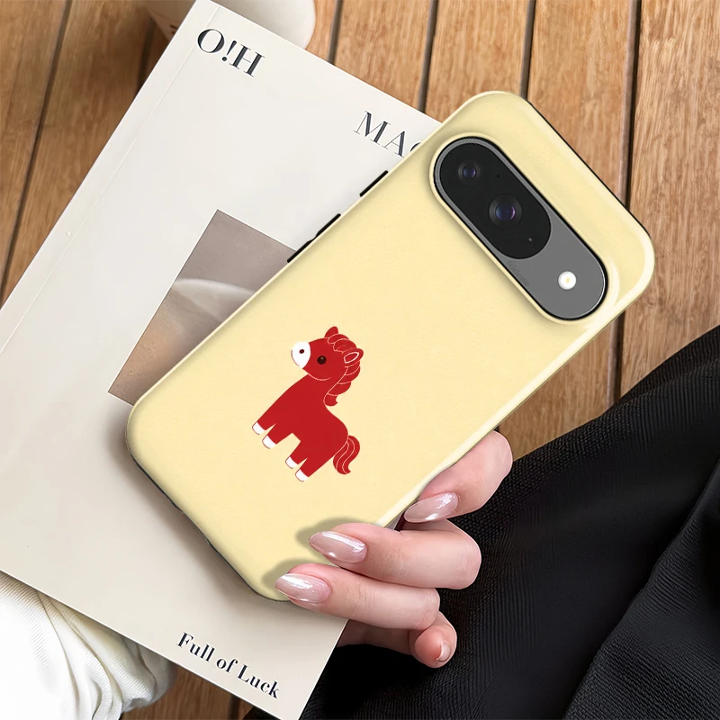 Чехол для телефона Fcicicase из ПК и ТПУ для Google Pixel 10 9 Pro XL 10a 9a 8a 7a 5a с поддержкой Magsafe, с узором в виде лошади, защитный чехол. (art.: 3920dd1a080aa) - 3920dd1a080aa