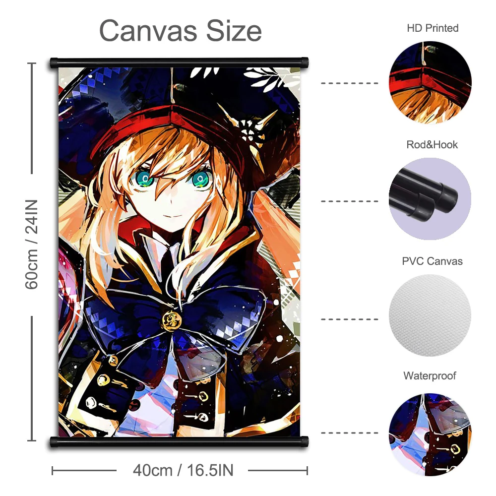 Плакаты Fate Zero Картина на холсте японское аниме Модульная картина Grand Order
