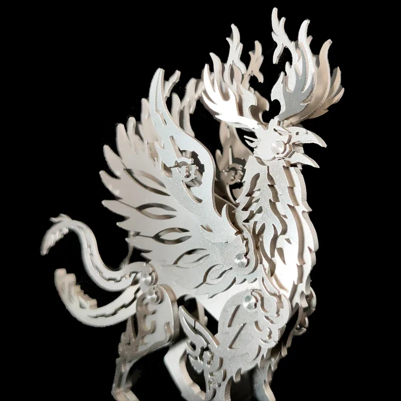 Набор металлических 3D-моделей Feilian механические модели старинного Божьего зверя