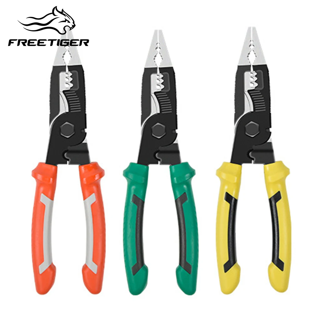 

9 IN 1 Multifunctional Wire Stripping Pliers Electrician Cutters Professional Universal Hand Hardware Diagonal Pliers Tools