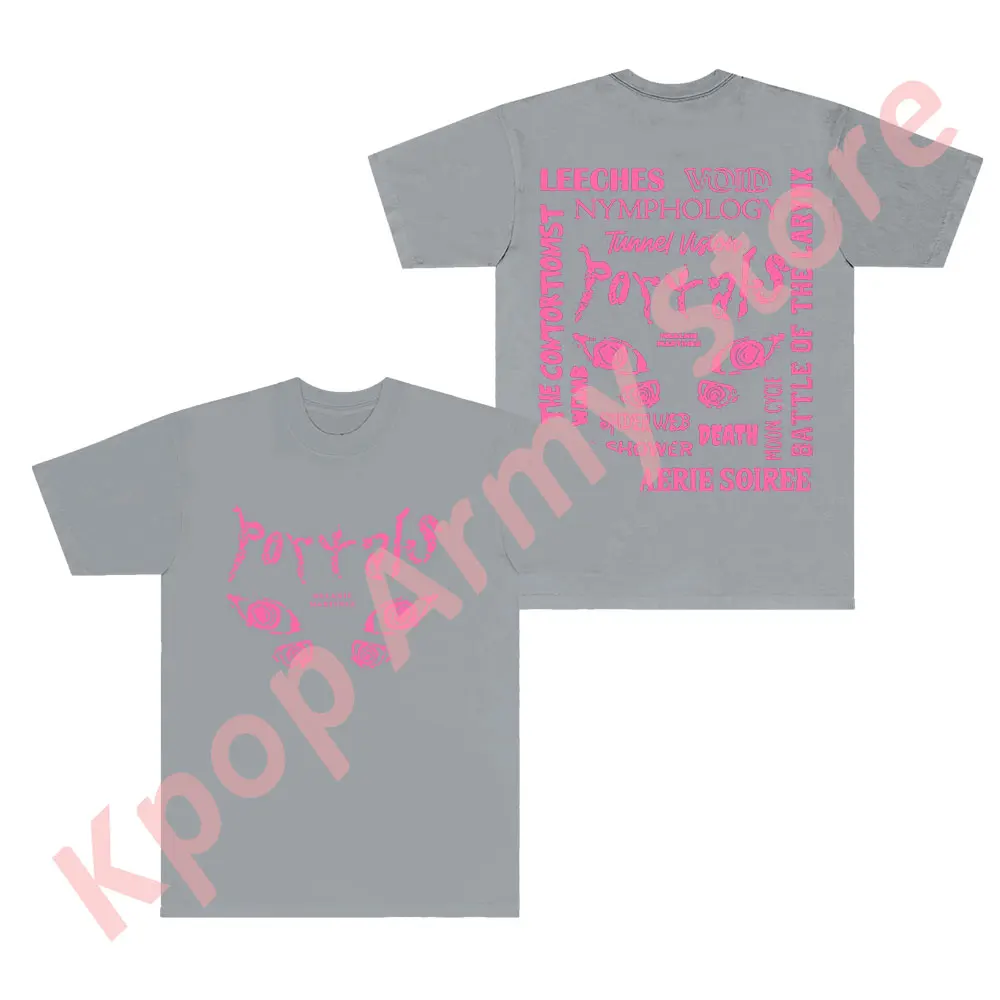 Футболки Melanie Martinez Portals Tour с логотипом летняя футболка для женщин и мужчин модная