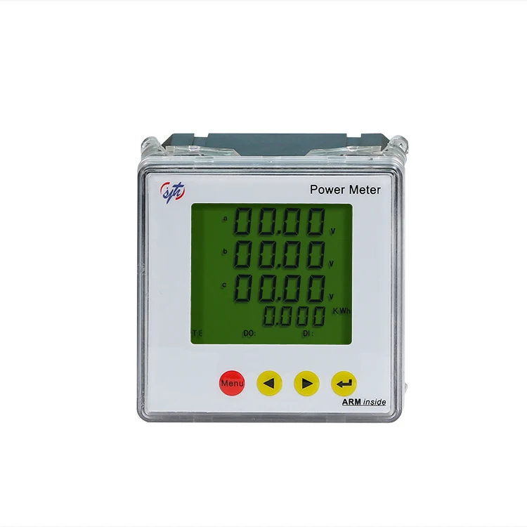 

Cheap price three phase harmonic ampere volt power watt hour meter LCD panel energy digital multimeter