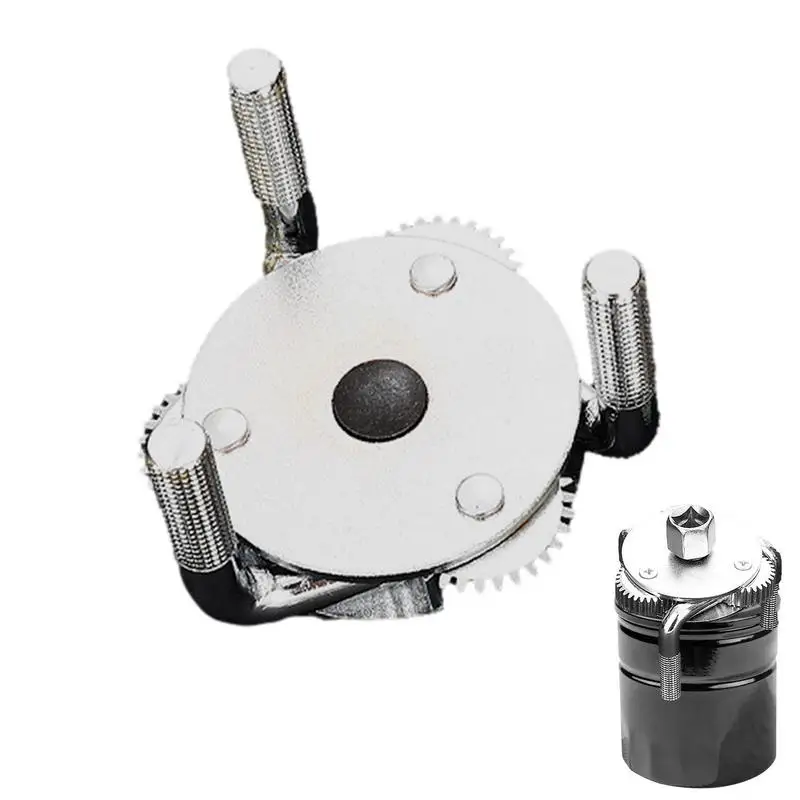 

Car Oil Filter Wrench Universal 3 Jaw High Quality Oil Filter Remover Tool Fits For Large Trucks Sedan Van Suv