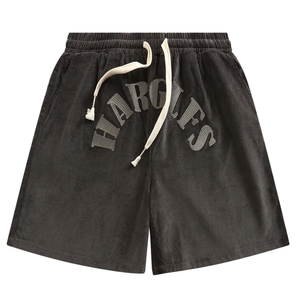

Harajuku Jogger Shorts 2022 Men Embroidered letters Shorts Hip Hop Streetwear Shorts Sweatpants Short Pants Mens Street Summer