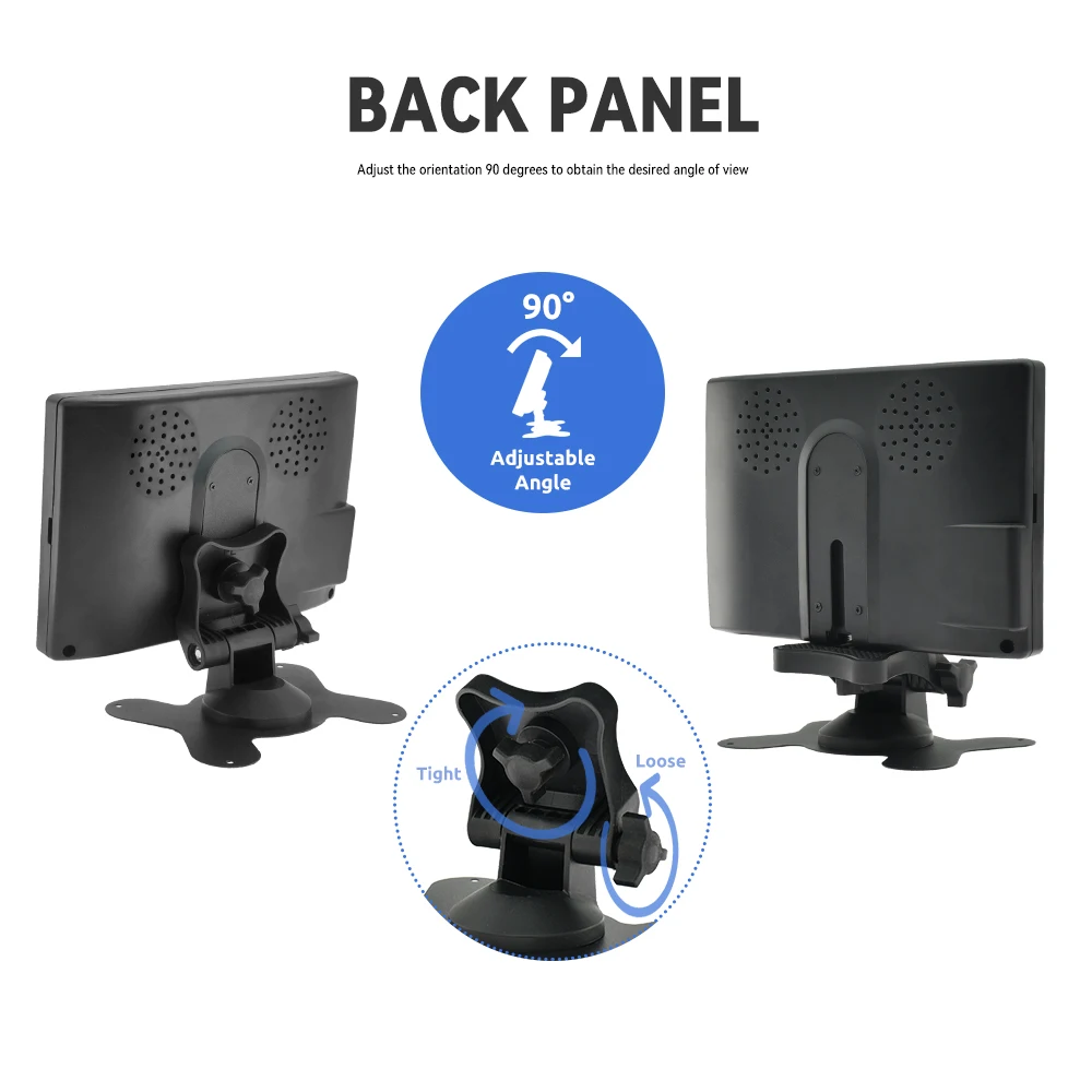 MJDOUD Автомобильная камера заднего вида для парковки автомобиля 7-дюймовый монитор