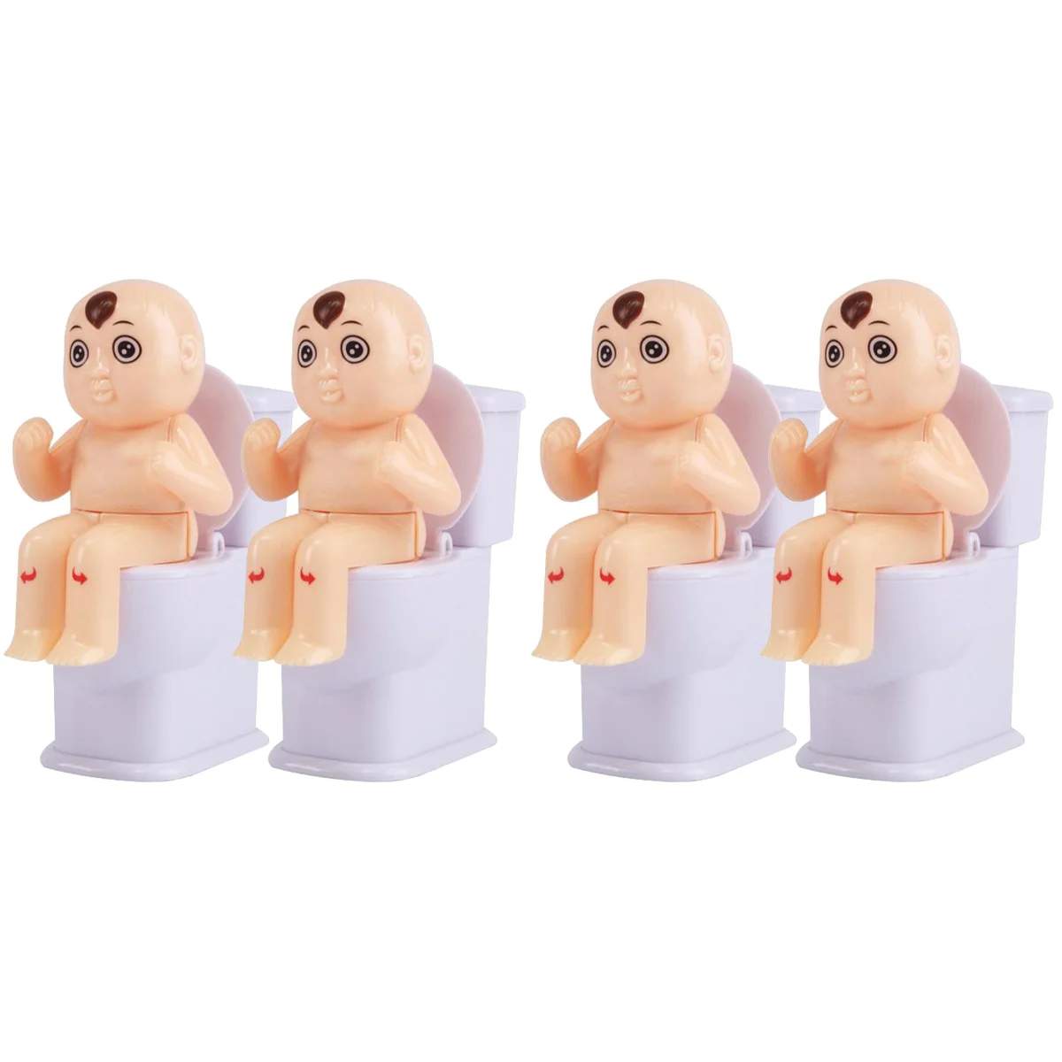

4 Pcs Spray Water Toy Creative Toilet Boy Baby Props Children Plaything Kids Adorable Closestool Prank Toy's For Kidssssss