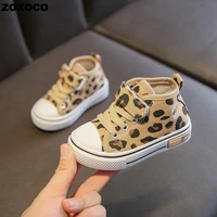 spring girls shoes 2022 new leopard children casual shoes baby toddler shoes little kids princess girl fashion sneakers fashion