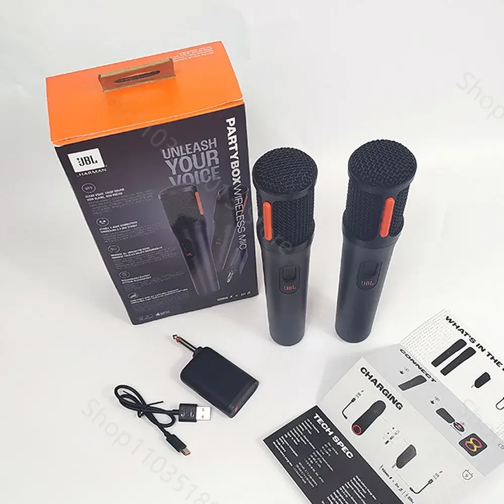 Беспроводная перезаряжаемая портативная микрофонная система JBL Digital PartyBox PB UHF