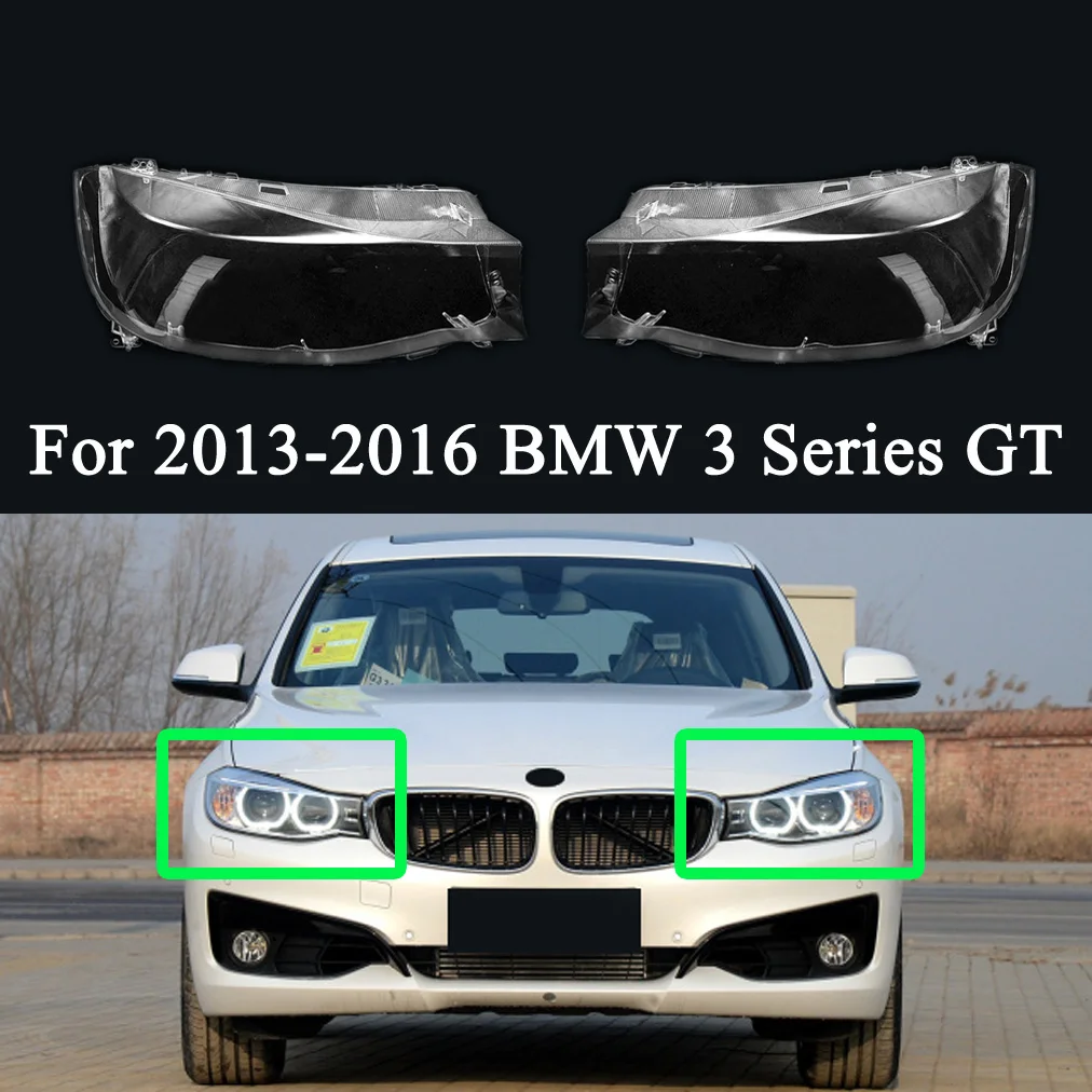 

Подходит для 2013-2016 BMW 3 серии GT Прозрачная крышка для объектива фары
