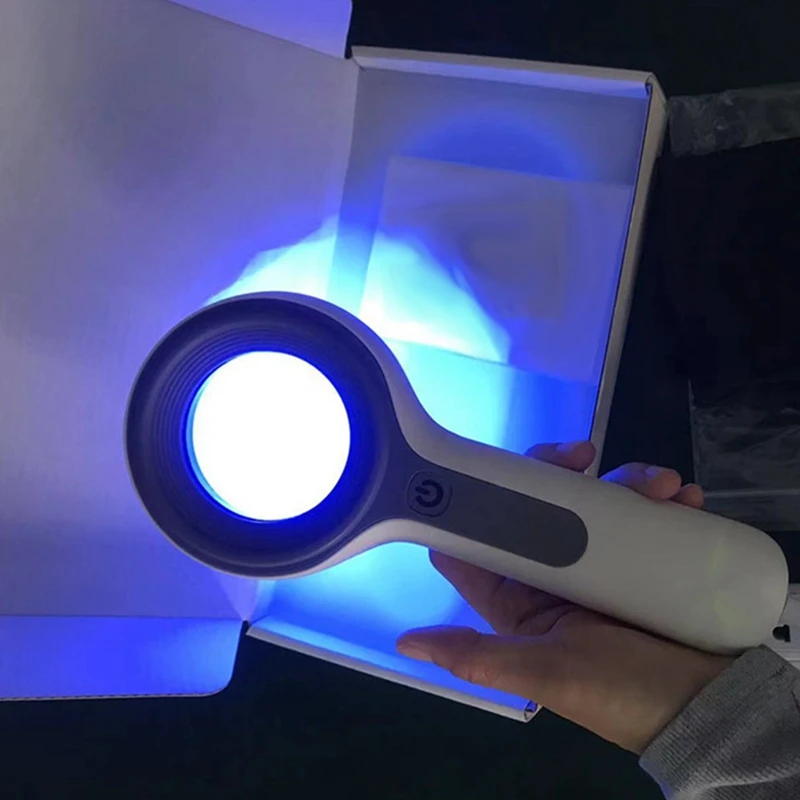 Для проверки экзаменации кожи диагностический анализатор ультрафиолетовый