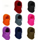 Новинка 2021, модная теплая шапка, зимние мужские и женские шапки, водонепроницаемая Теплая Флисовая Балаклава, шапка с капюшоном, теплые походные шарфы