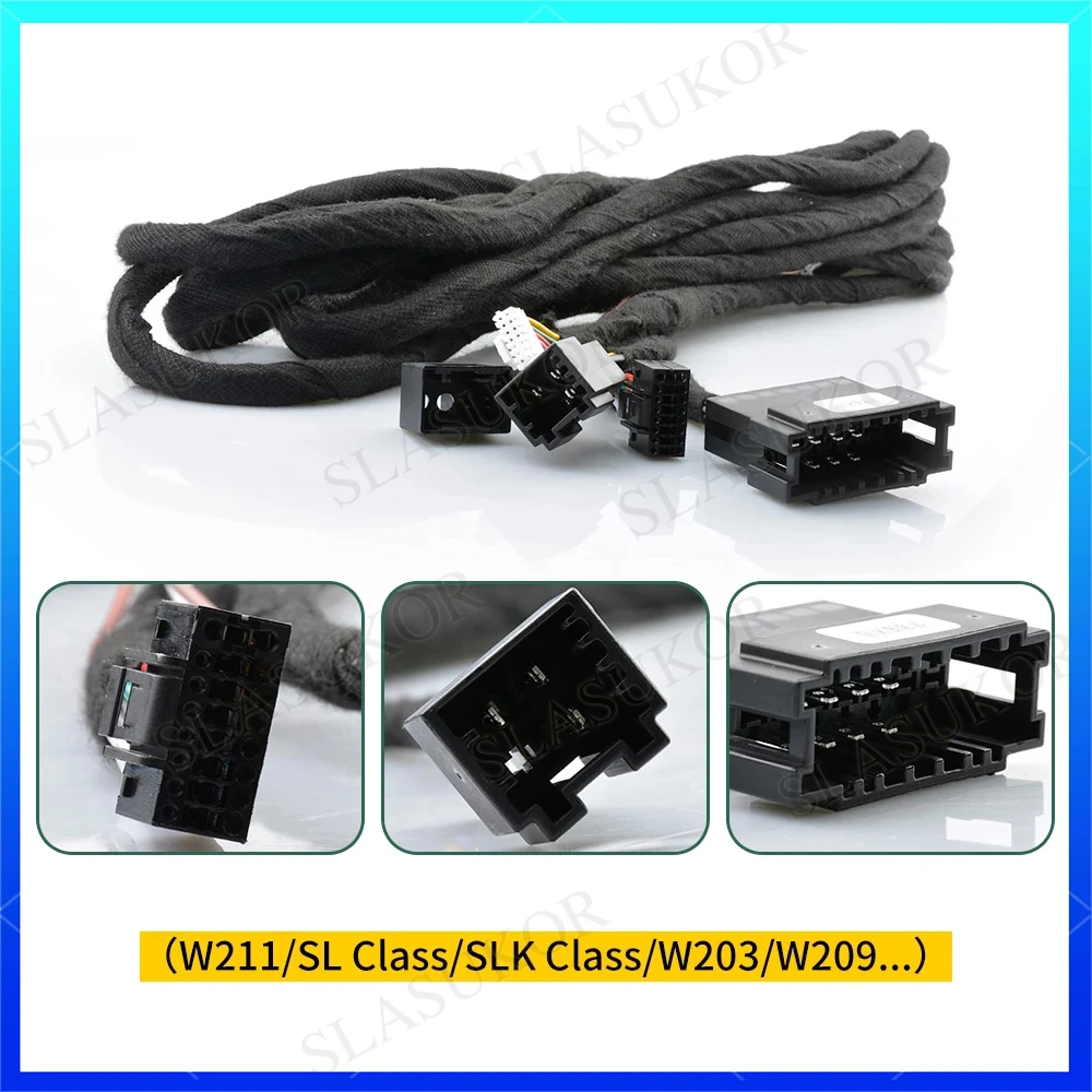 

Удлинительный кабель SLASUKOR 6 м для усилителя оптического волокна серии Benz (подходит только для автомобильного DVD-навигатора GPS Kapud)