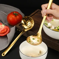 heart shape soup strainer spoon skimmer filter colander long handle stainless steel cutlery serving ladle kitchen accessories