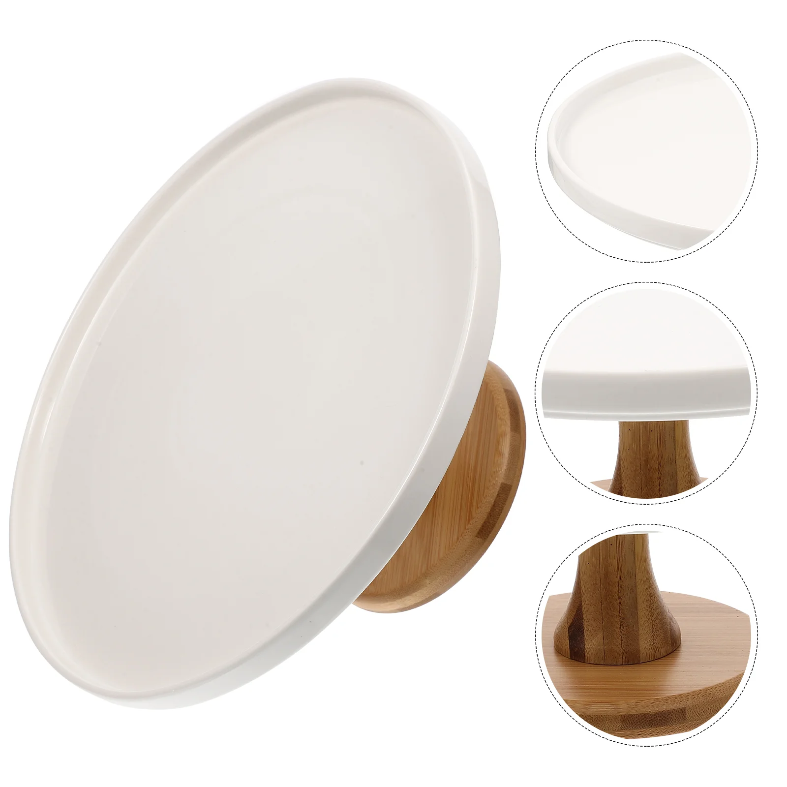 

Stand Cake Dessert Display Plate Tray Cupcake Ceramic Plates Servingfooted Gold Andstorage Platter