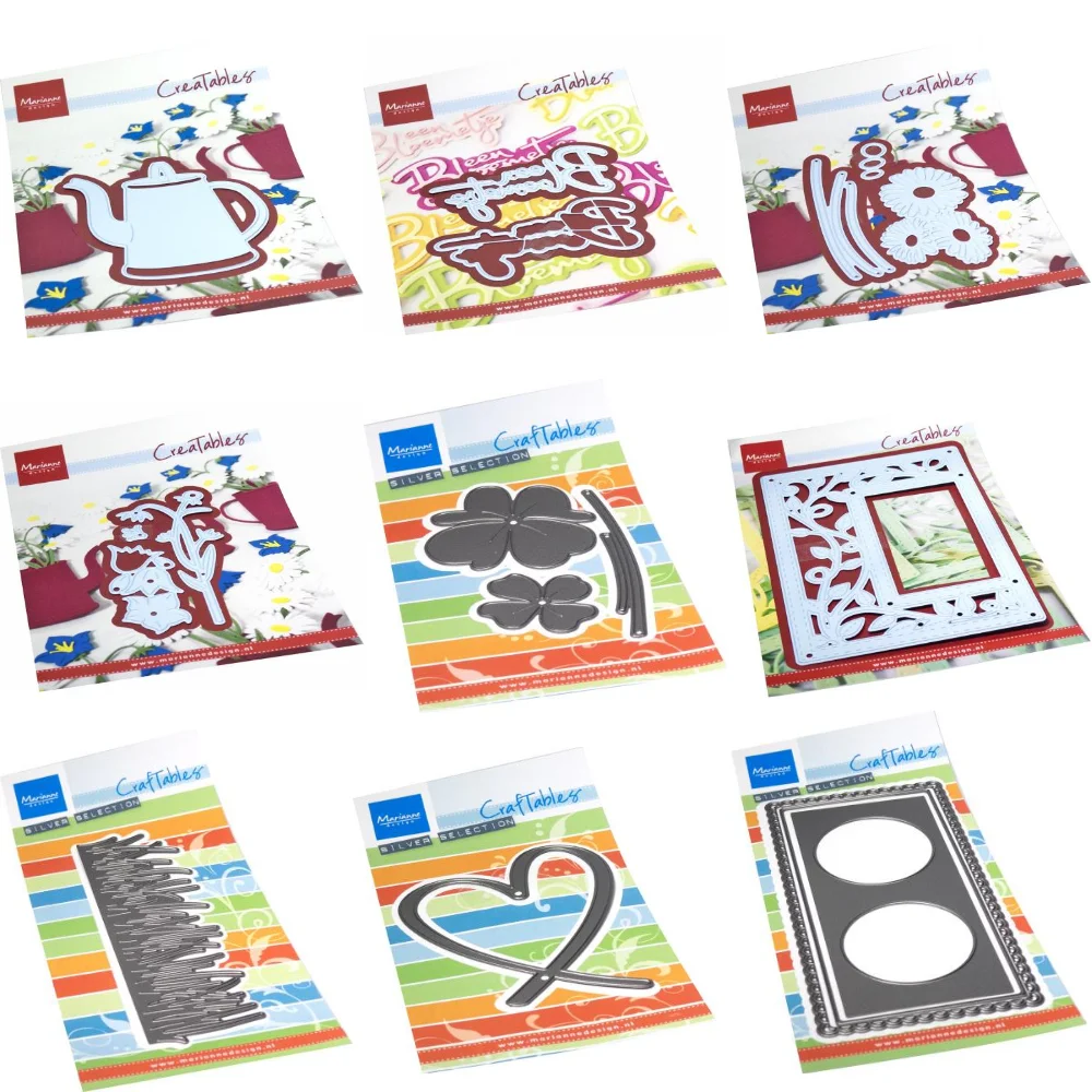 

New Arrivals Jan 2023 Springtime Metal Cutting Dies for DIY Scrapbooking Album Paper Cards Decorative Crafts Embossing Die Cuts