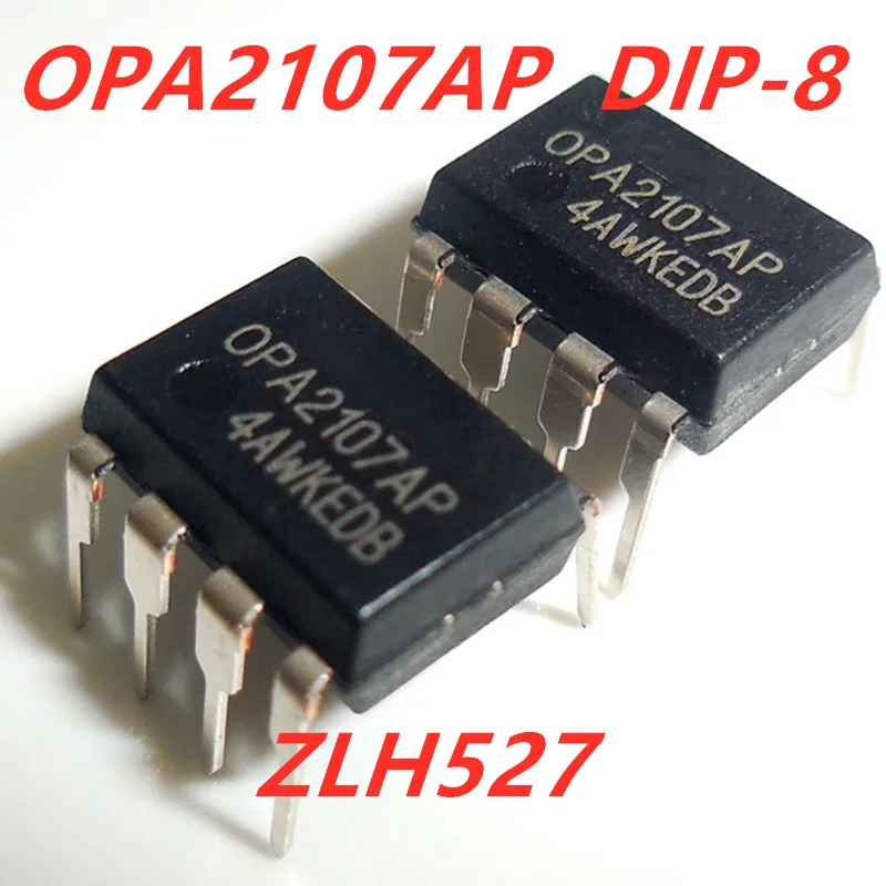 5p/lote OPA2107AP OPA2107A OPA2107 0PA2107AP DIP-8 Em Estoque |