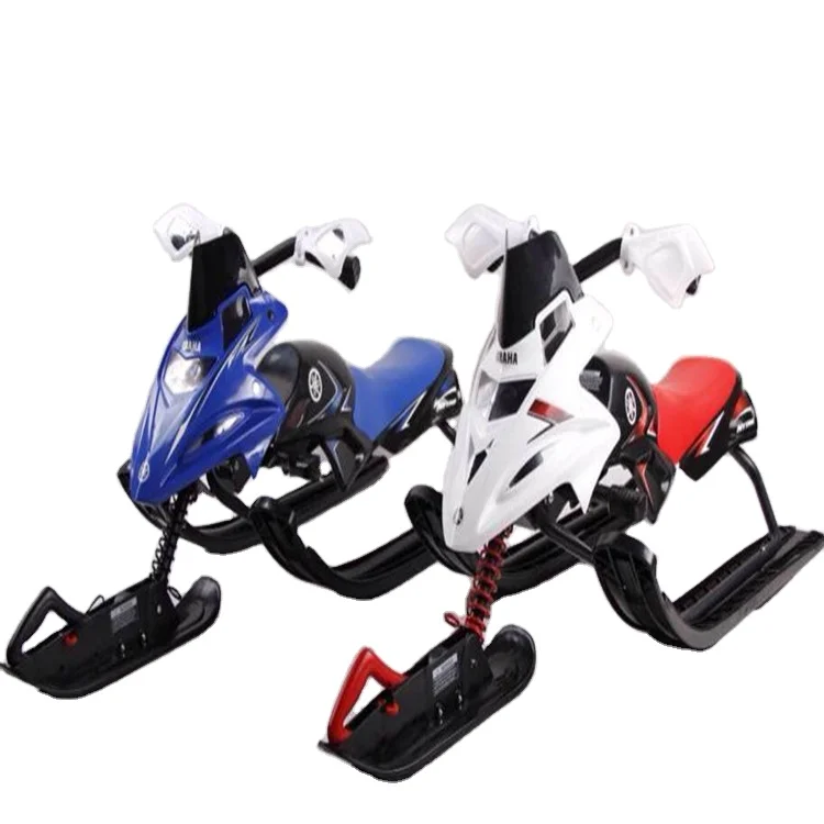 Household Twin Strong Safe Hot Sale Wholesale Snow Racer Bike High-grade Adult Snow Scooter Ski Sled For Sale