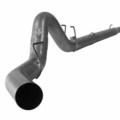 

Aluminized Truck Exhaust Pipe 2011-19 FORD POWERSTROKE 5" DIESEL Exhaust System 6.7 ,no Muffler Stainless Steel 409 304