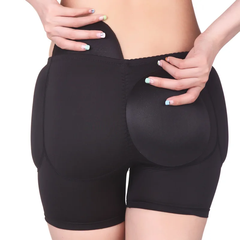 Hip Sponge Pads Enhancer Fake Buttocks Padded Panties Hip Push Up Crossdresser Panty With 4 Pockets Butt Inserts Crossdresser images - 6