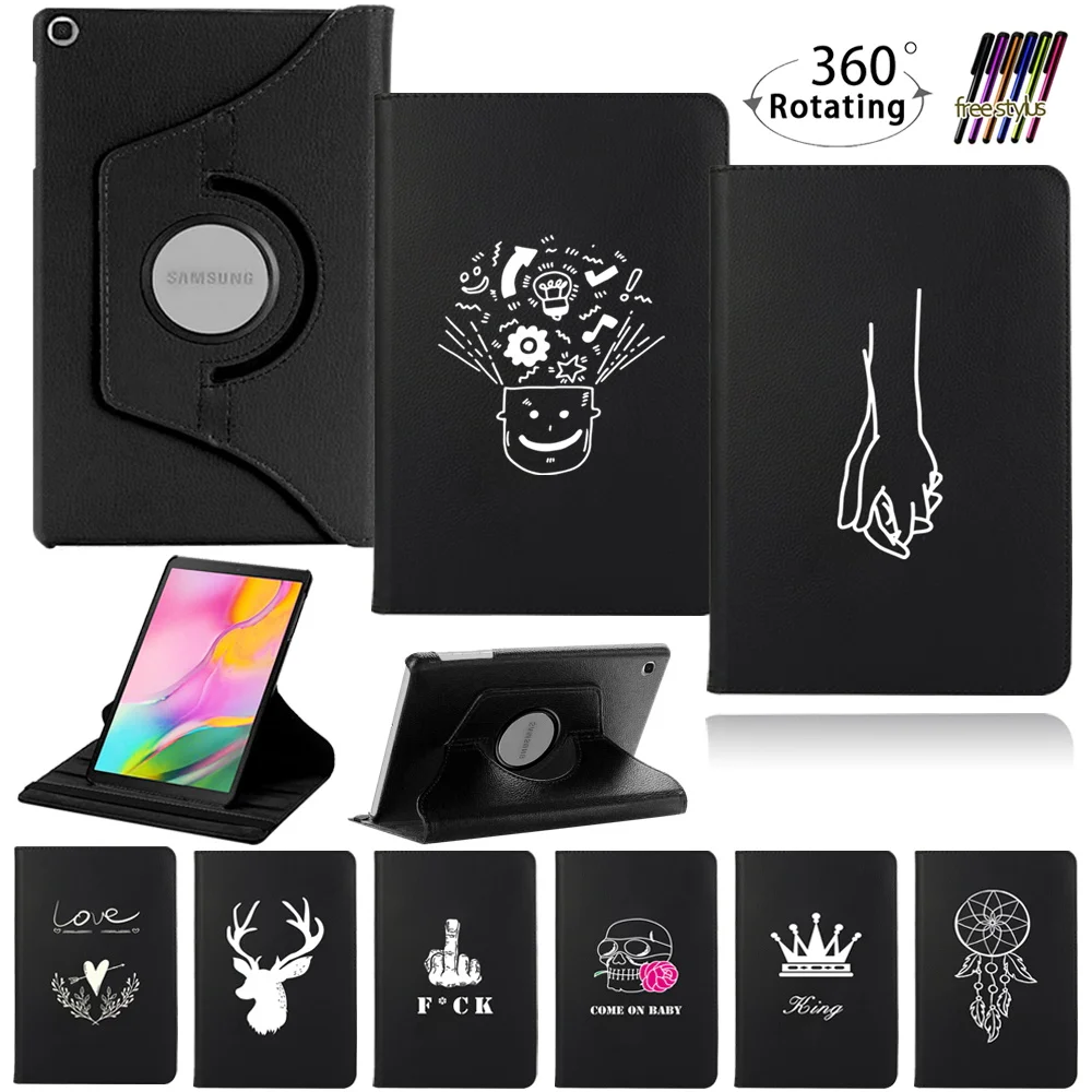 

Smart Tablet Case for Samsung Galaxy Tab A8 10.5 X200/Tab A 10.1 2019 T510/S6 Lite 10.4 P610 P615/A7 10.4 T500 T505 Cover