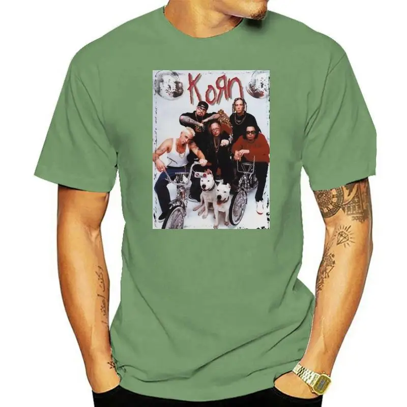 

Men T shirt Korn Poster Design Funny s funny t-shirt novelty tshirt women
