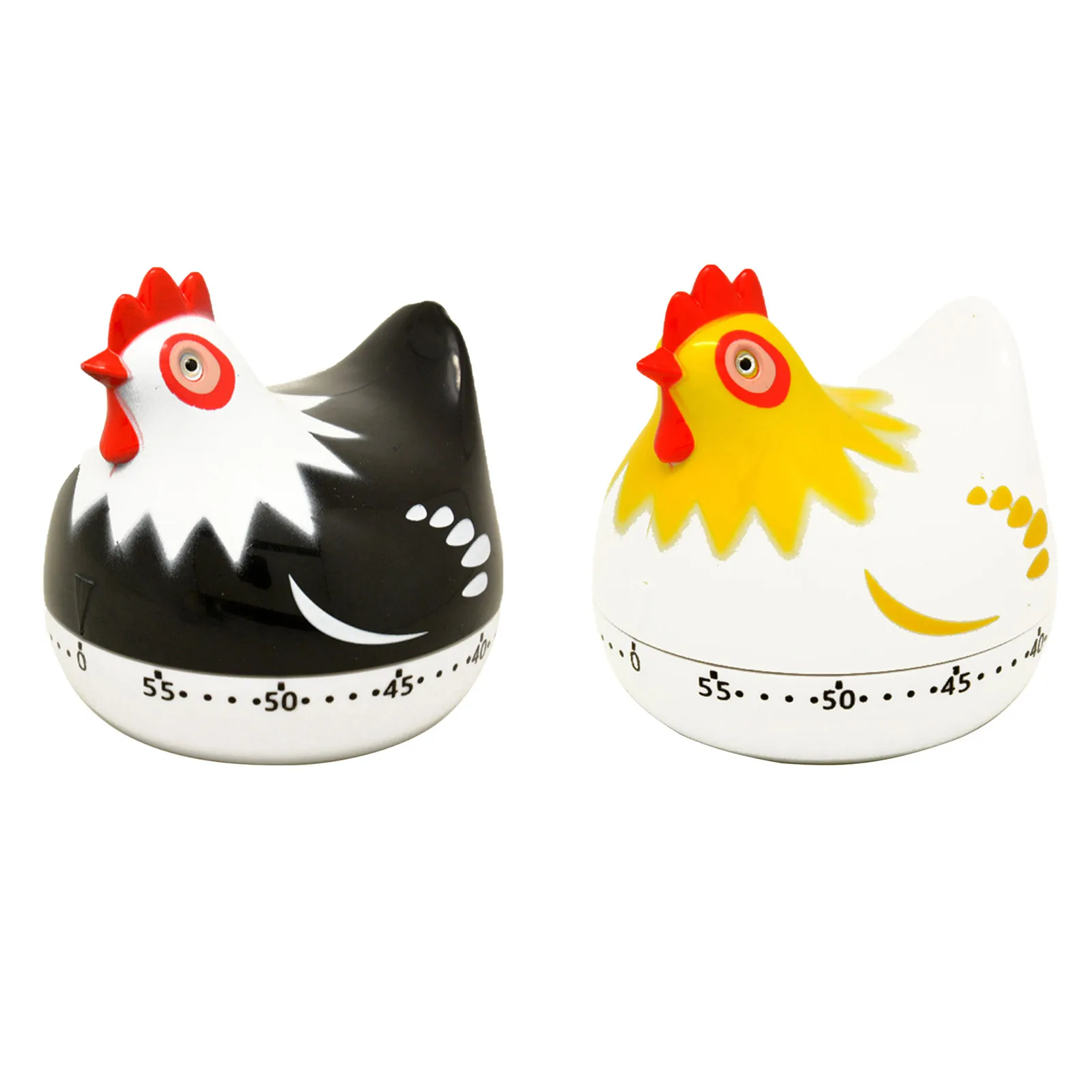 

Ручной Кухонный таймер с мультяшным рисунком курицы, Ручной таймер на 60 минут, таймер обратного отсчета для детей, обучающий Ручной таймер, ...