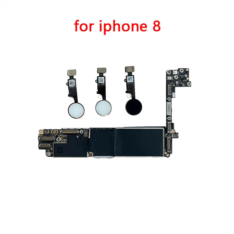 Tanie W Pełni Przetestowane Autentyczne Płyta Główna Dla IPhone 8/8Plus Płyta Główna 64g/256g Z/bez Touch ID Czyszczone ICloud Darmowa Wysyłka