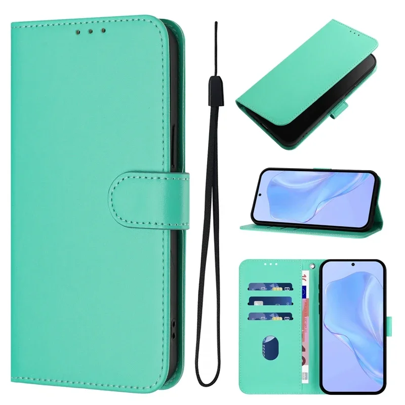 Фото Чехол для Xiaomi Poco M8 Pro, чехол-флип Candy Solid Color для Xiaomi Poco M8 Pro, чехол для телефона Xiaomi Poco M8 M 8 №4