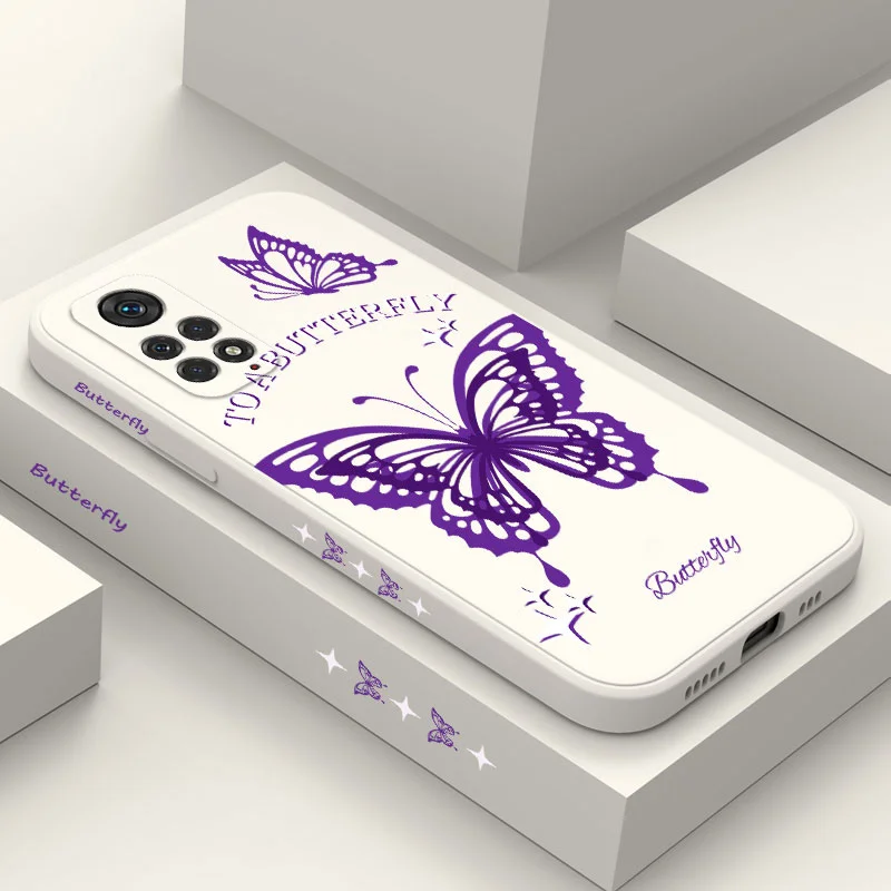 

Single Butterfly Phone Case For Xiaomi Redmi Note 11 11S 11T 10 10A 10T 10S 9T 9 8 7 Pro Plus 10C 9A 9C 9T 4G 5G Cover