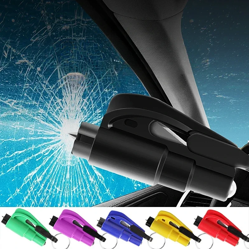

Car Safety Hammer Auto Emergency Glass Window Breaker Seat Belt Cutter Life-Saving Car Emergency Escape Hammer