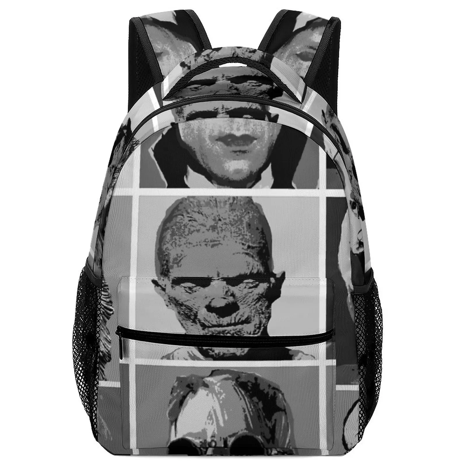 

Универсальный рюкзак для мужчин и женщин, черно-белый дизайнерский рюкзак для ноутбука и компьютера, 2022