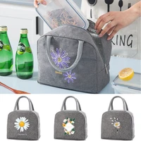 women child insulated lunch bag nurse work bento food lunchbox packed organizer handbags travel tote picnic cooler thermal bags