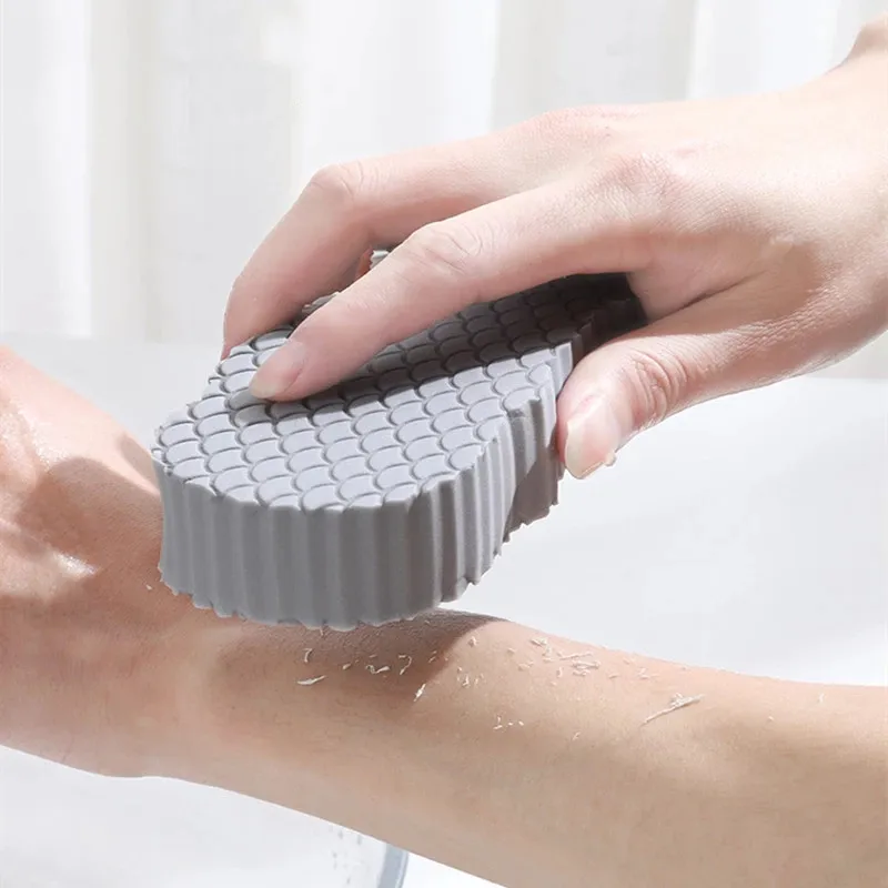 

Exfoilating Soft Sponge Body Scrubber Bath Exfoliating Scrub Sponge Shower Brush Children Body Skin Cleaner Dead Skin Remover
