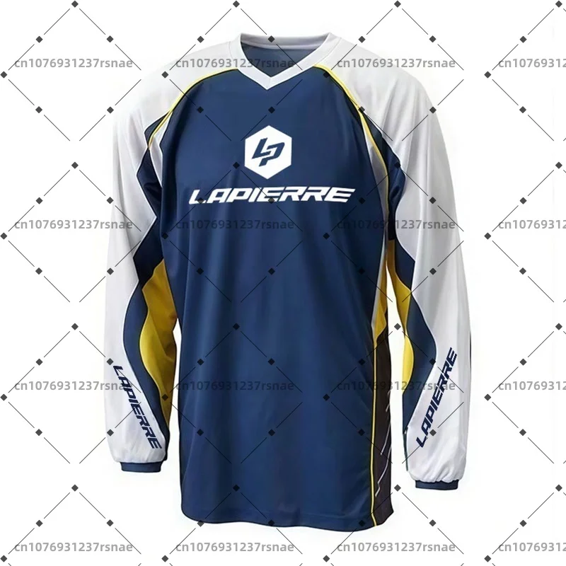 Фото Футболка Lapierre MTB для мотокросса и эндуро, дышащая майка для BMX и горных велосипедов, джерси для мотокросса и даунхилла. №3