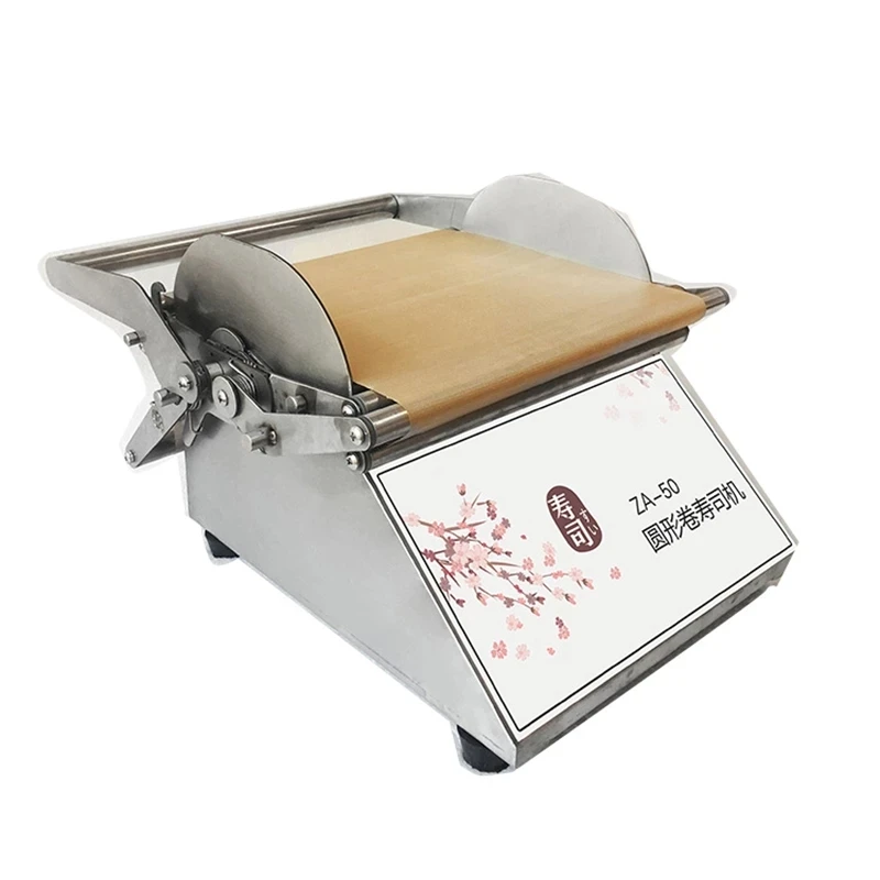 

Automatic Stainless Steel Round Square Rice Roll Roller Making Machine Desktop Nigiri Sushi Making Robot Machine