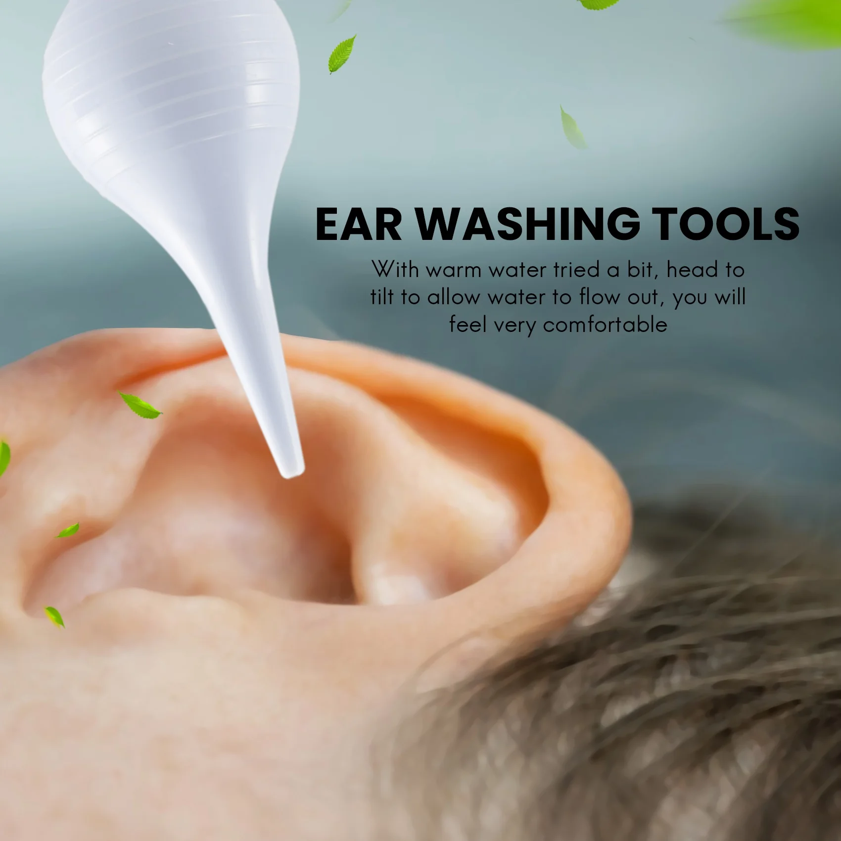 Набор для очистки ушного орошения 500 мл набор удаления воска с шприцом мытья ушей