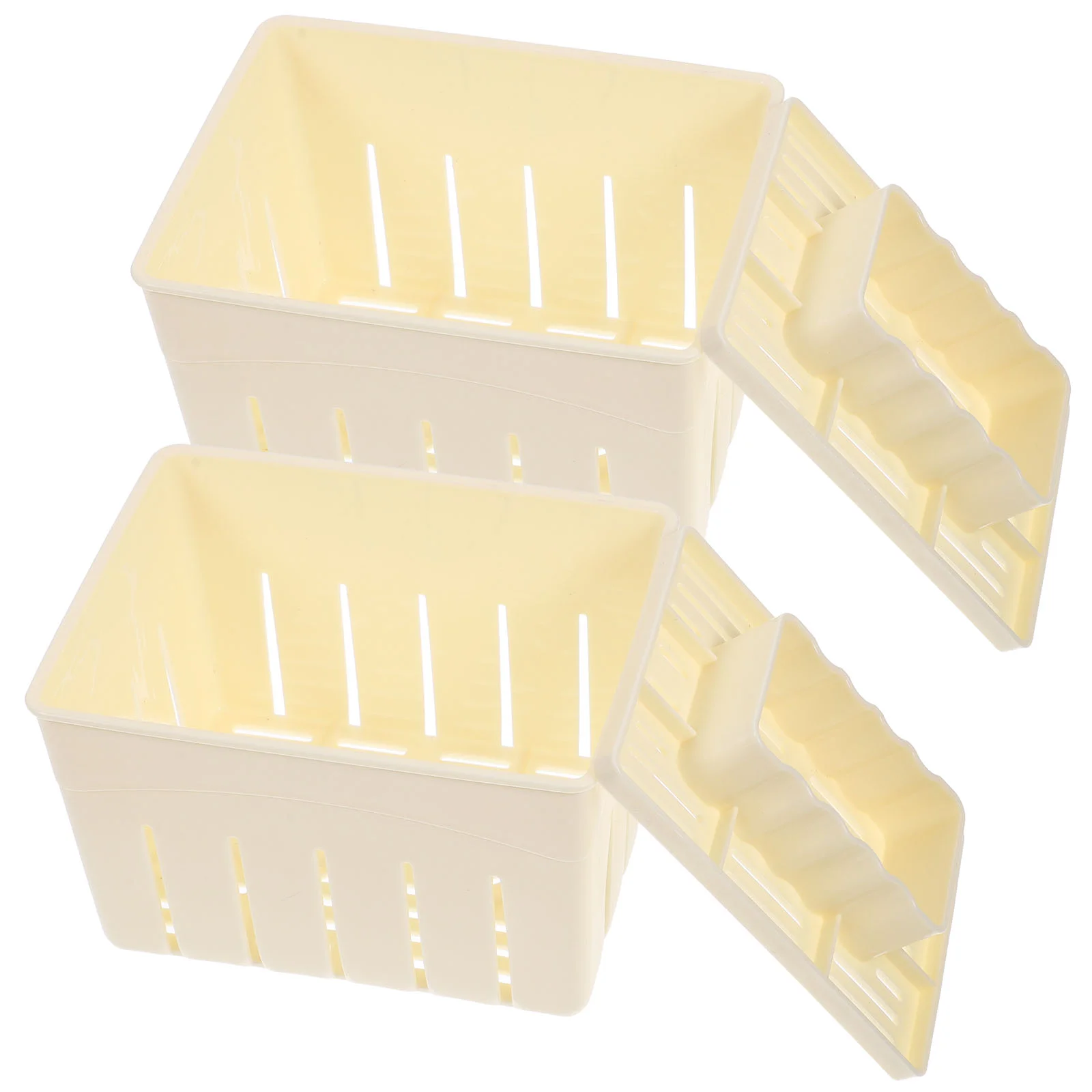 

Household Tofu Box Plastic Bean Curd Molds Press Mould Makers Moulds DIY Pressing