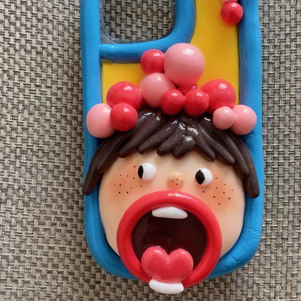 4064 чехол для мобильного телефона из глиняного шара с большим ртом частная