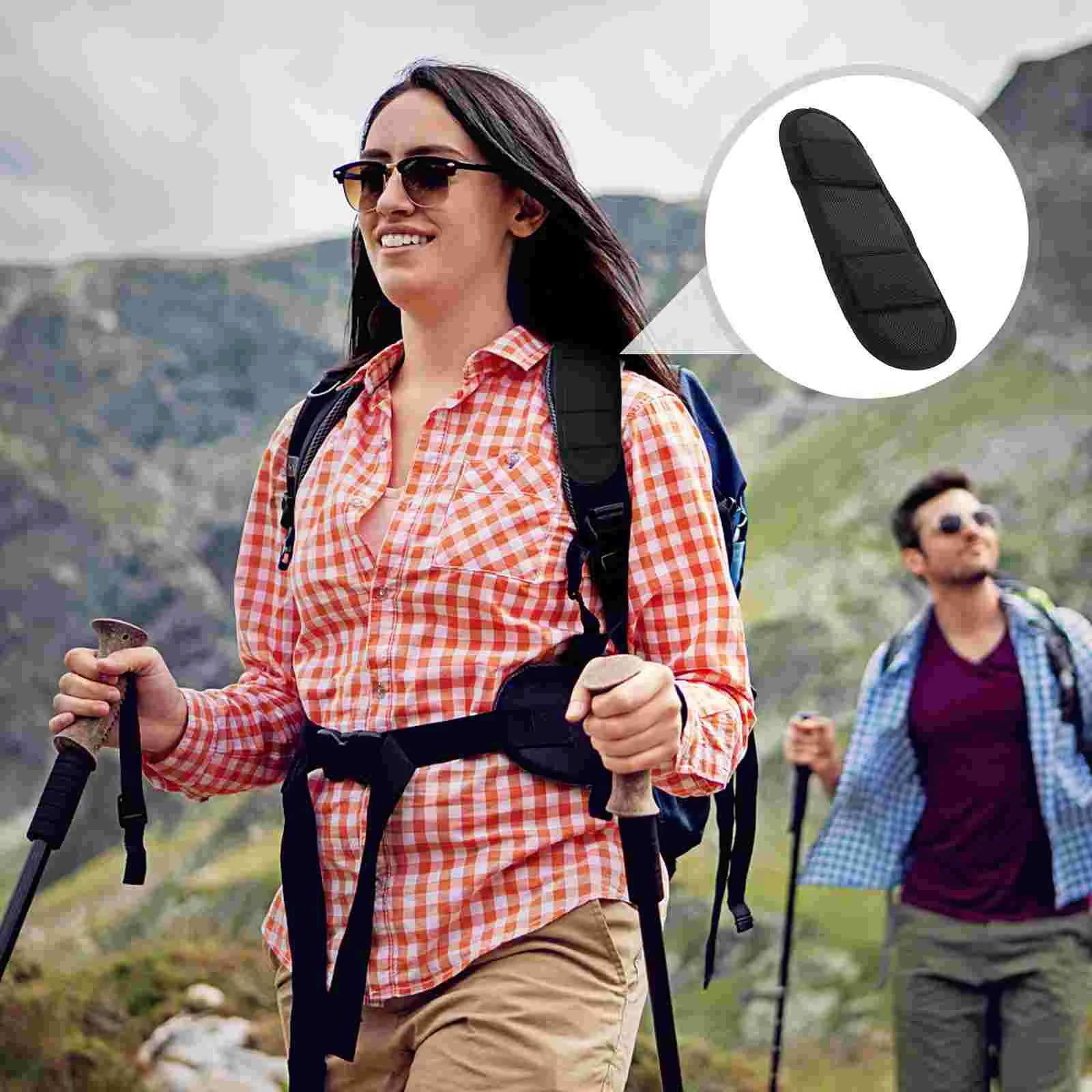 

Backpack Shoulder Supply Laptop Backapck Removable Weight-reducing Pads Bag Strap Straps Thicker Belt