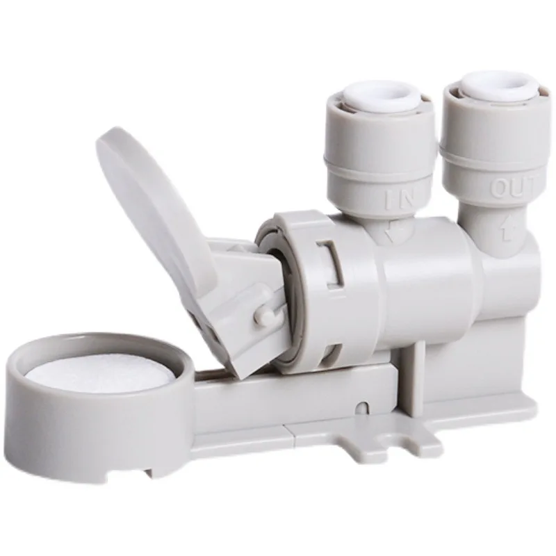 

Water purifier anti-leakage automatic protector 1/4 3/8 quick connect RO reverse osmosis kitchen water purifier parts