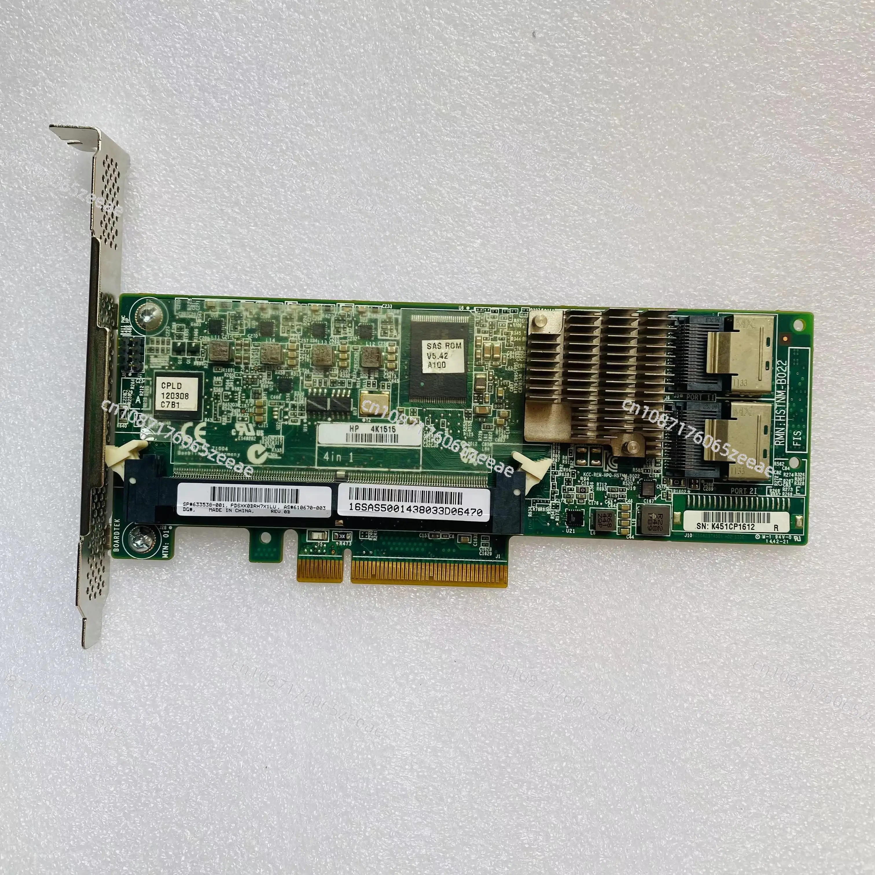 Оригинал 631670 -B21 633538 -001 для HP P420 6 ГБ 2-портовый КОНТРОЛЛЕР Smart Array Raid Card