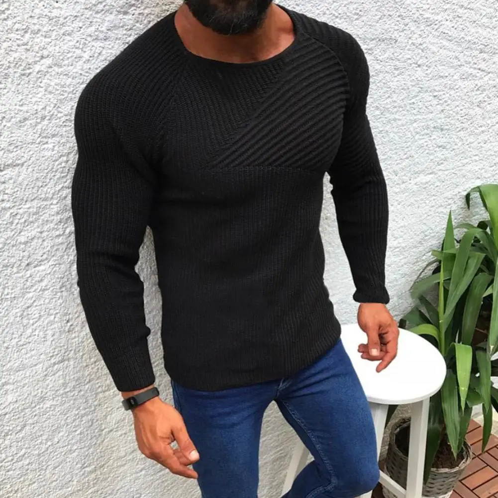 

Great Simple Spring Sweater Autumn Sweater Wear-resistant Knitted