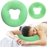 new generation silicone pillow spa beauty pad non slip massage pillow without film salon face massage relax beauty cushion pad