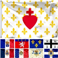 france drapeau royaliste flag 90x150cm banniel breizh 2 1 3x5ft cross burgundy template banner