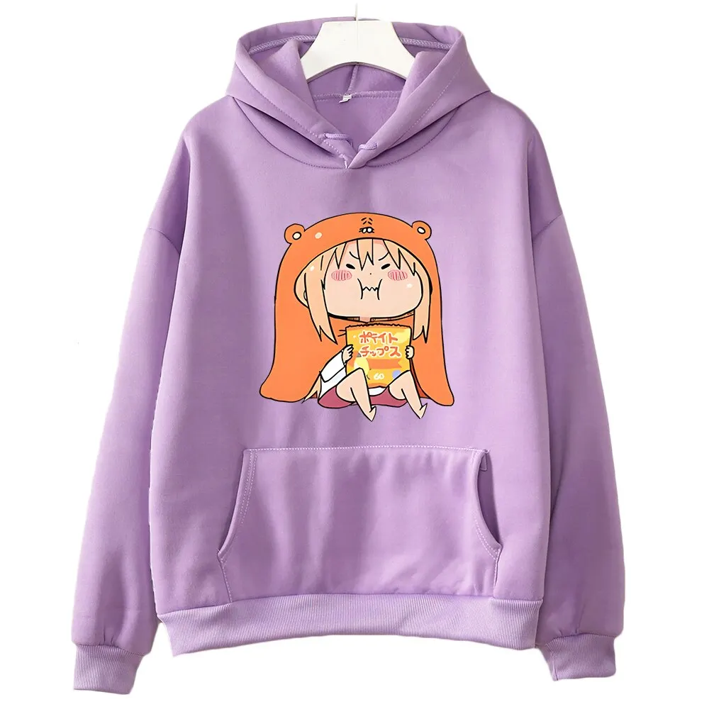 

Japanese Anime Umaru Chan Hoodie Himouto! Umaru-Chan Manga Sweatshirt for Kids Clothes Boys Cartoon Graphic Pullovers Girls Tops